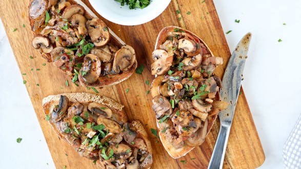 Liver & Wild Mushrooms on Toast | truLOCAL Recipe