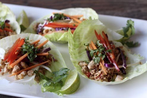 Asian Chicken Lettuce Wraps | truLOCAL Recipe