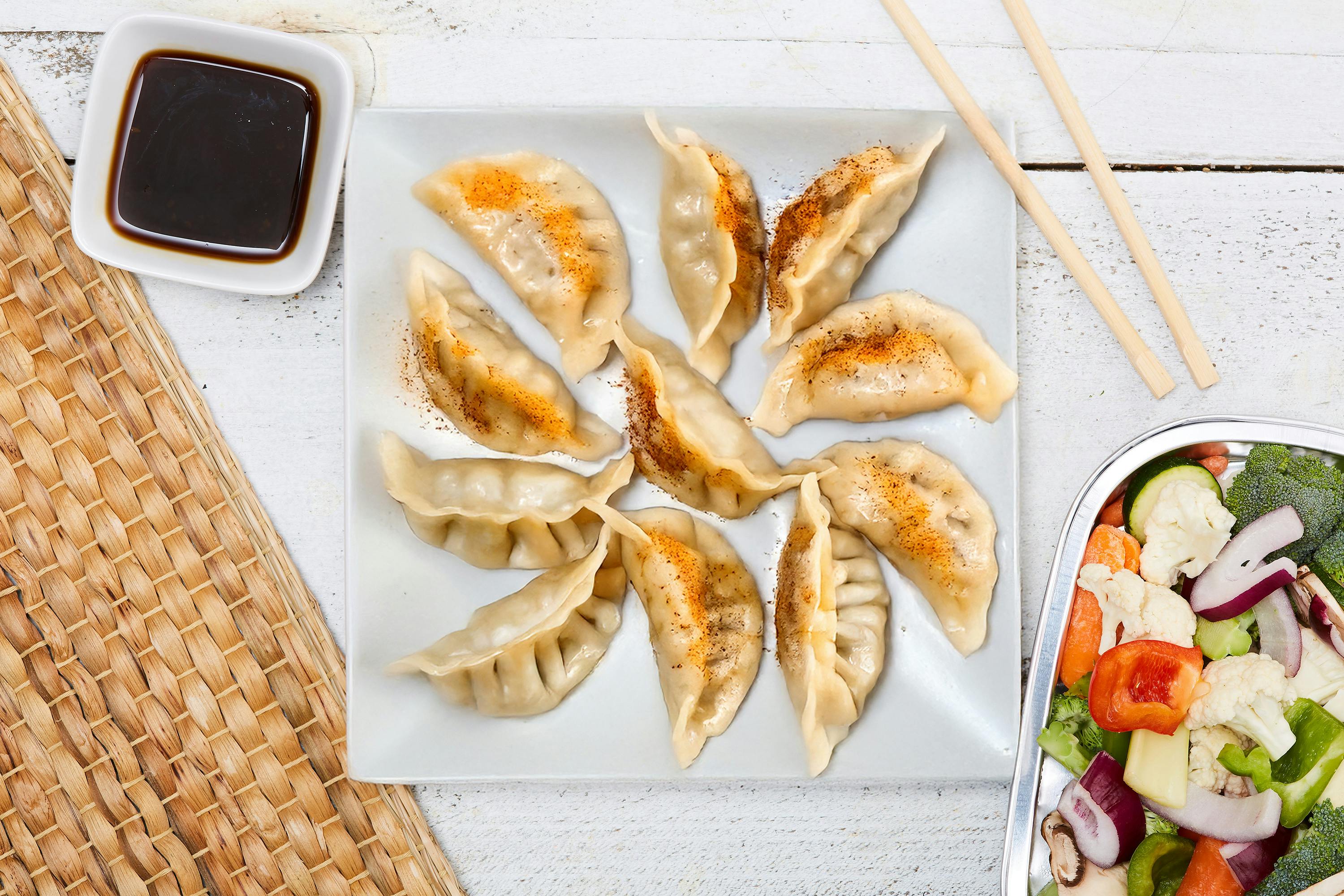 Shrimp Gyoza