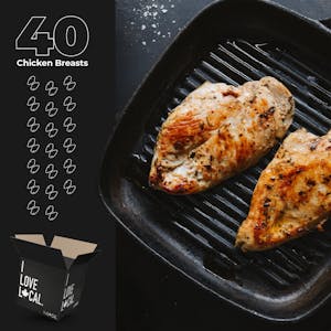 Organic Boneless Skinless Chicken Breast Box