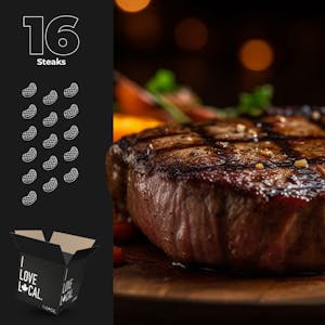 AAA Sirloin and Striploin Steak Box