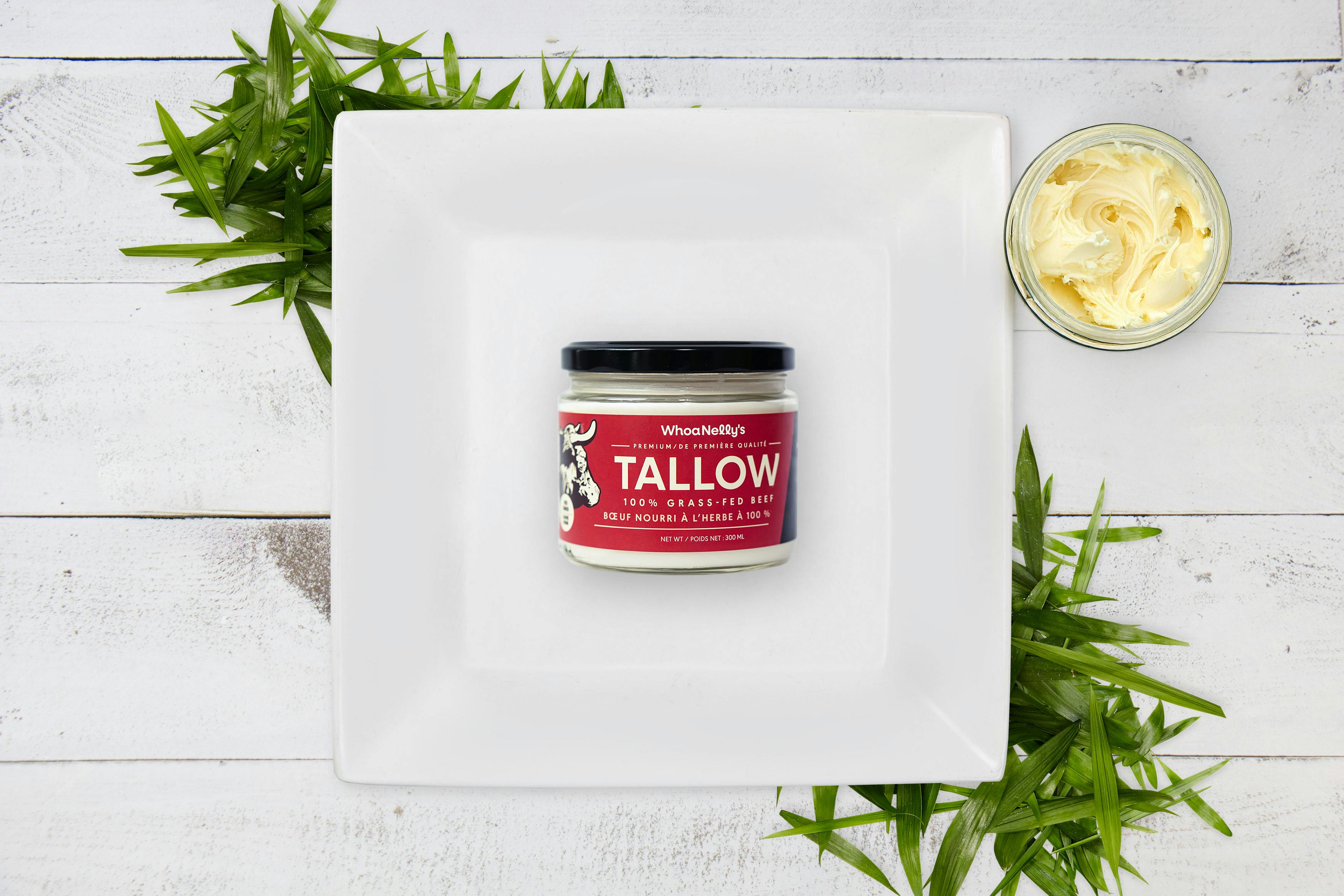 100% Grass Fed and Finished Beef Tallow