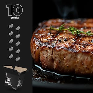 AAA Striploin Steak Box