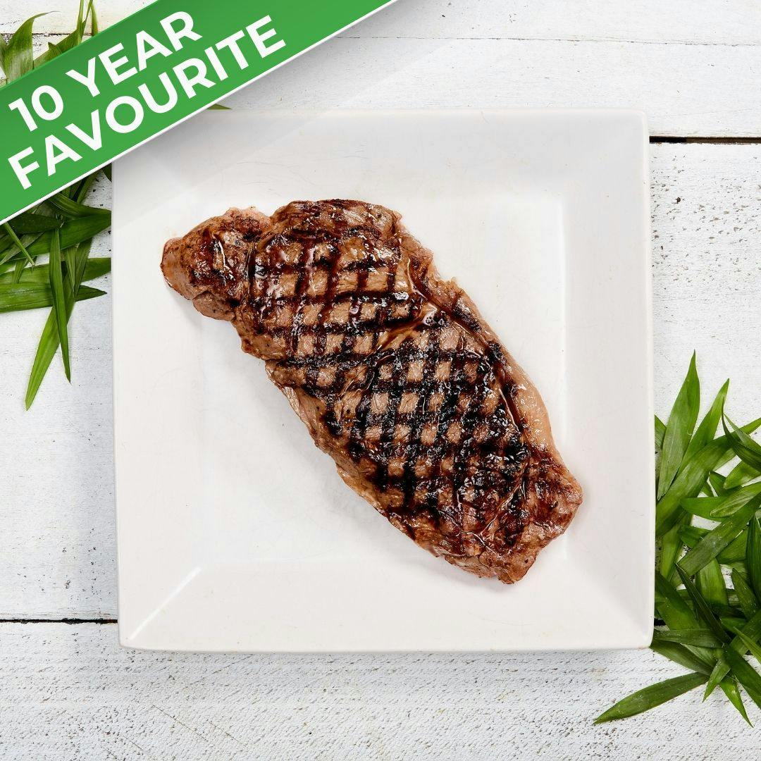 Grass-Fed and Finished Striploin Steak