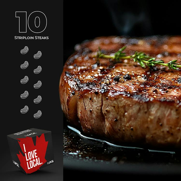 AAA Striploin Steak Value Box