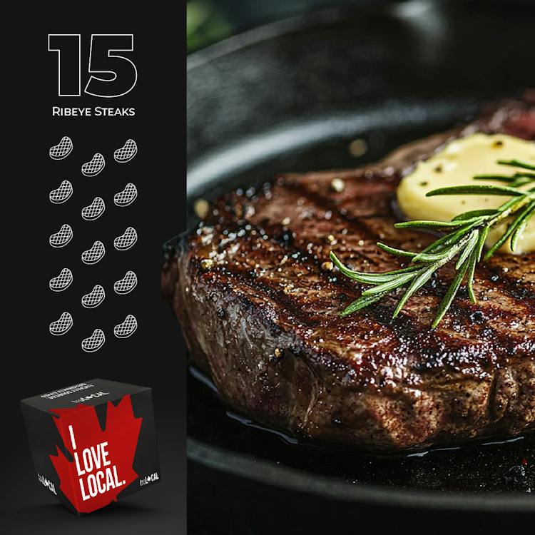 Grass-Fed and Finished Ribeye Steak Value Box