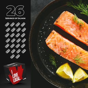 Boîte de Saumon Sockeye Sauvage