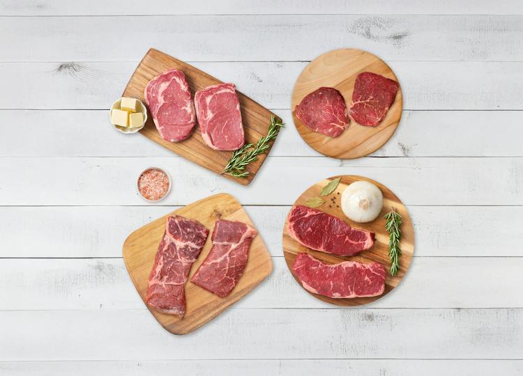 The Grass-Fed and Finished Steak Lovers Box