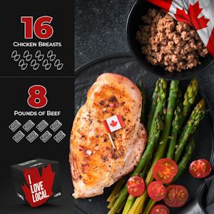 Boîte économique de poulet et de bœuf « Coupes canadiennes »'s hero image