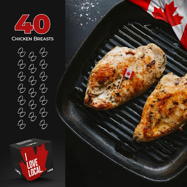 "Team Canada" Chicken Breast Value Box
