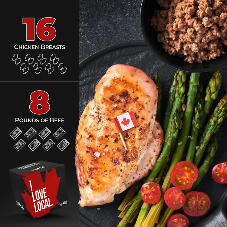  Chicken Breast & Ground Beef Value Box
