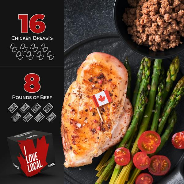 Chicken Breast & Ground Beef Value Box