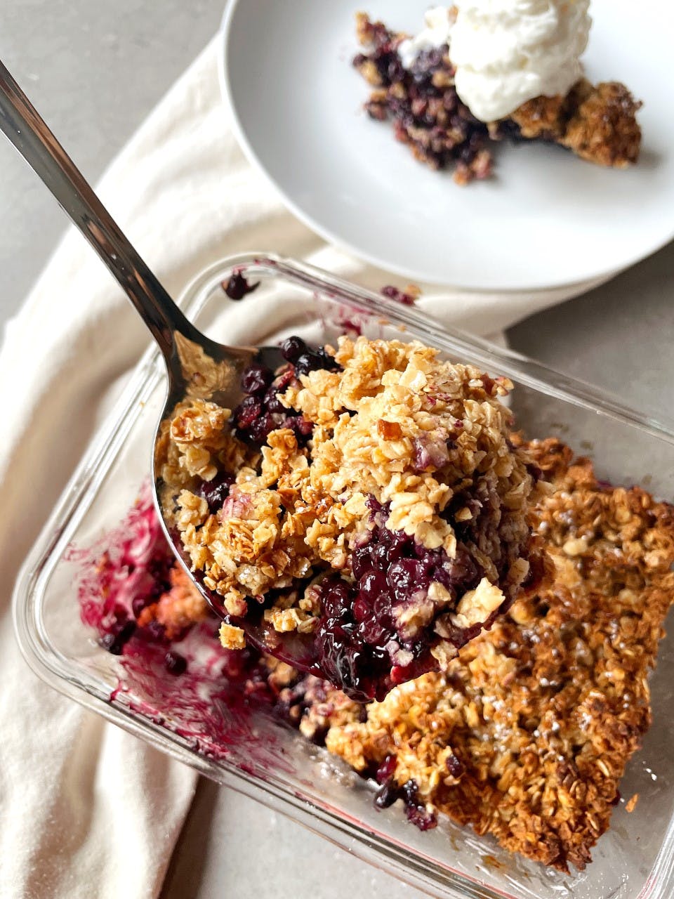 Blueberry Crumble | truLOCAL Recipe