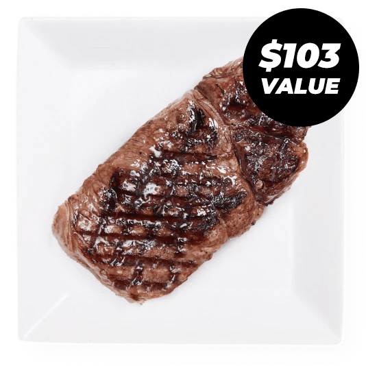 Get free steak for four months!