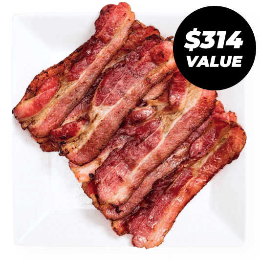 Get free bacon for a year