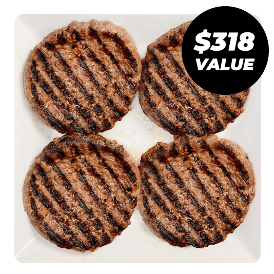 Get free burgers for a year