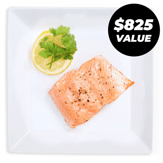 Get free salmon for a year